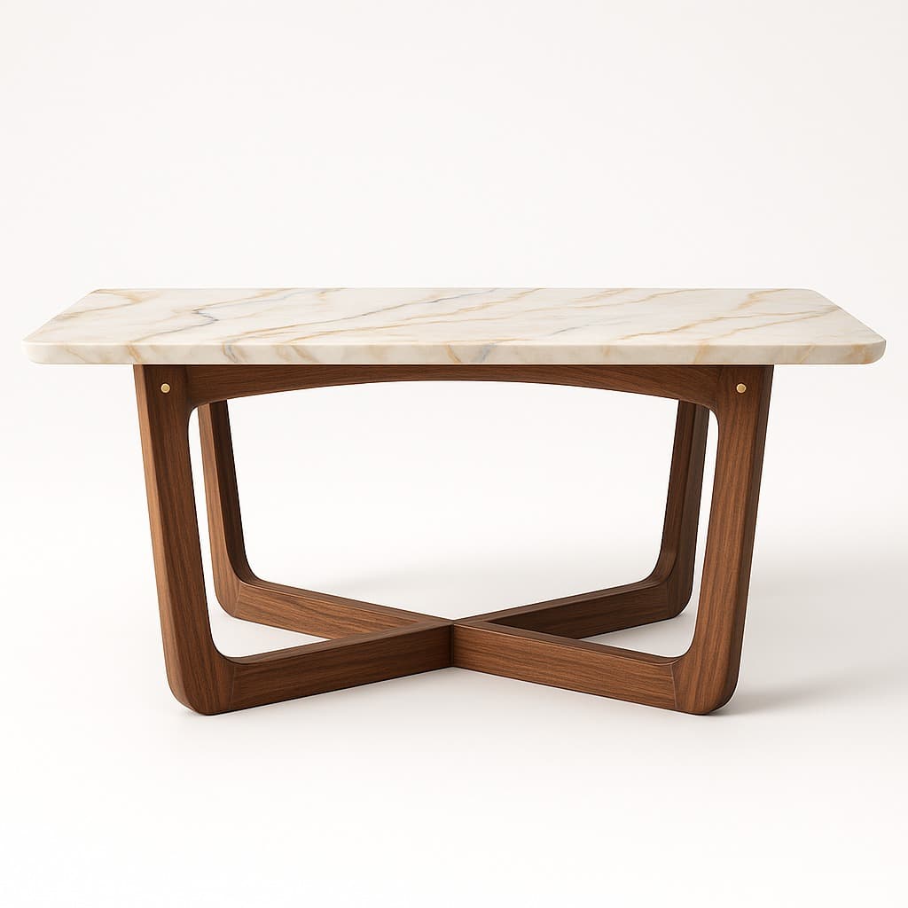 Epoxy texture art table